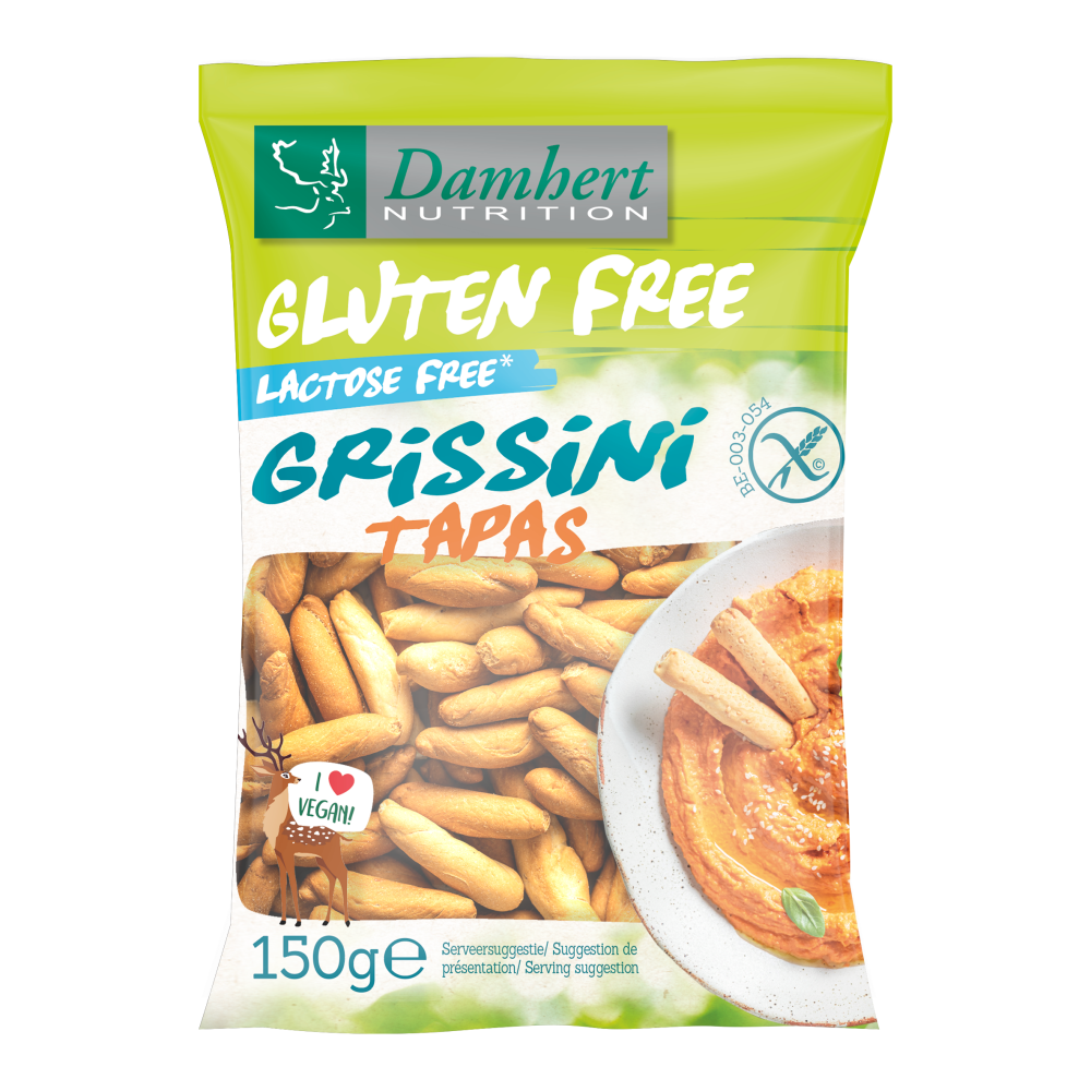 Damhert Mini Grissini Senza Glutine 150 Grammi