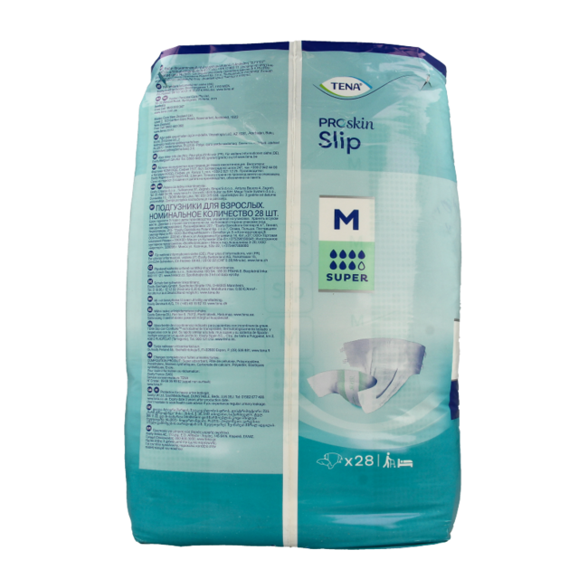 Pieluchomajtki Tena Proskin Slip Super, rozmiar M, 28 sztuk