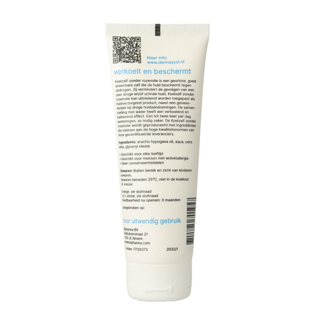 Bipharma Koelzalf zonder rozenolie losse tube 100 Gram