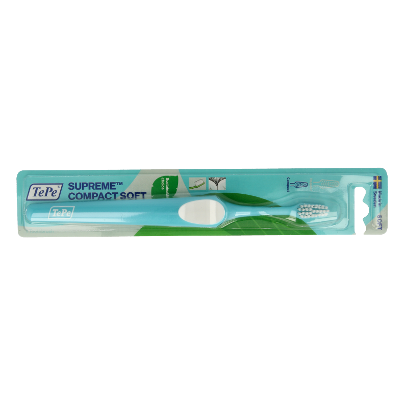 TePe Cepillo de dientes supreme compact soft 1 unidad