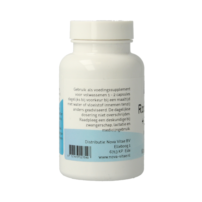 Nova Vitae Levure de riz rouge + 30 mg Q10 60 gélules végétales