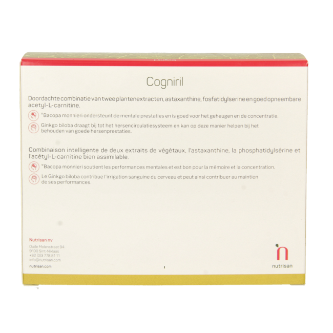 Nutrisan Cogniril 120 Kapseln