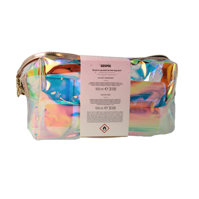 Vogue Geschenkverpackung Girl Kulturtasche Holo Deo und Schaum 1 Set