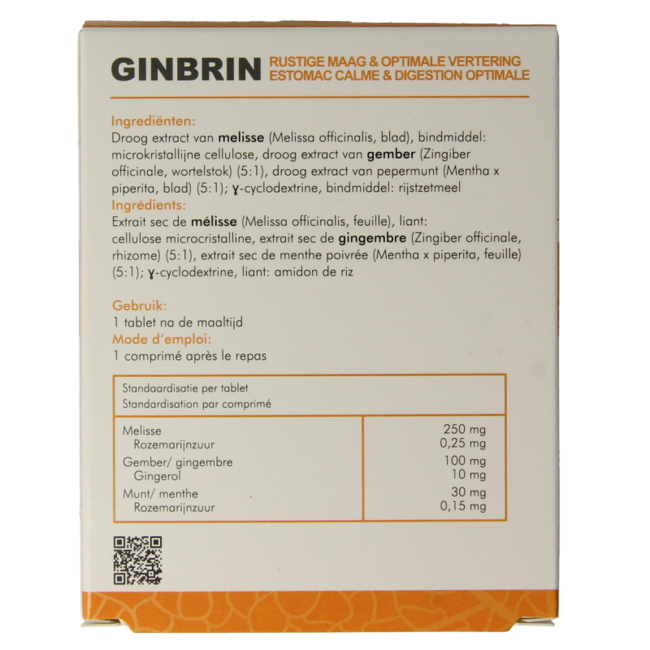 SoriaBel Ginbrin 36 Compresse