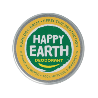 Happy Earth Happy Earth Balsamo Deodorante Gelsomino e Legno di Ho 45 Grammi