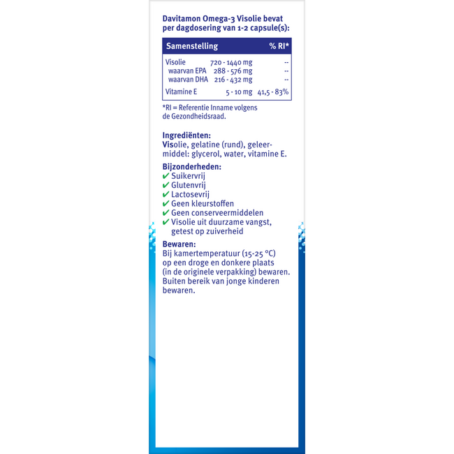Davitamon Omega 3 Fish Oil 60 Capsules