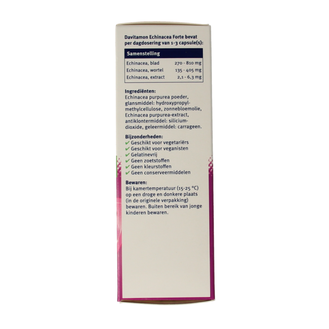 Davitamon Echinacea forte 60 cápsulas