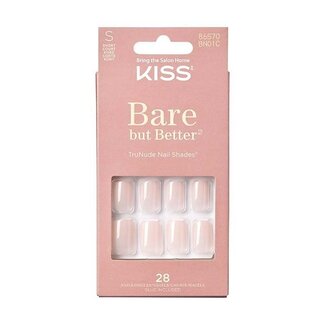 Kiss Kiss Bare but better nails nudies 1 unidad