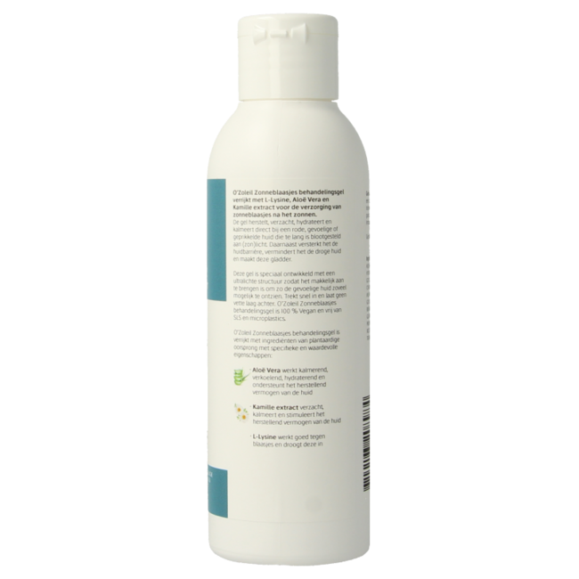 O' Zoleil Sun blister treatment gel 125 Millilitres