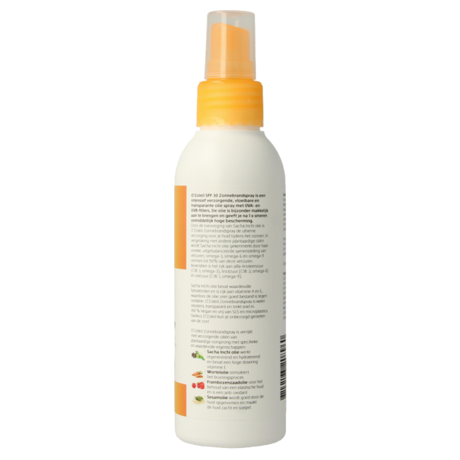 O' Zoleil Sonnenschutzspray LSF30 125 Milliliter