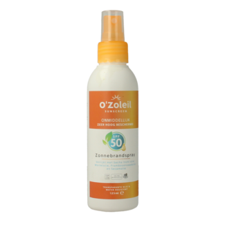 O' Zoleil O' Zoleil Sunscreen Spray SPF50 125 Millilitres