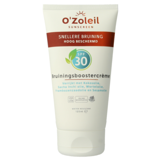 O' Zoleil O' Zoleil Bruiningsbooster creme SPF30 125 Milliliter