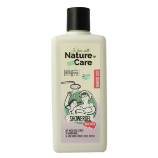Nature Care Nature Care Shower gel wild rose 500 Millilitres
