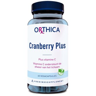Orthica Orthica Cranberry plus 60 Vegetarische capsules