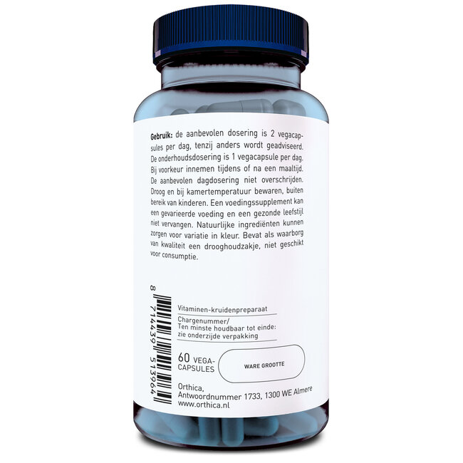 Orthica Cranberry plus 60 Cápsulas vegetarianas