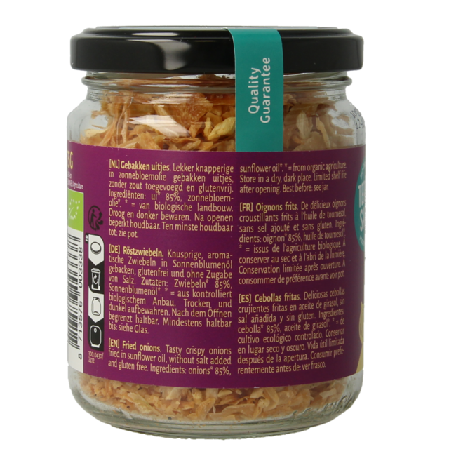 TerraSana cebollas fritas indonesias bio 75 gramos