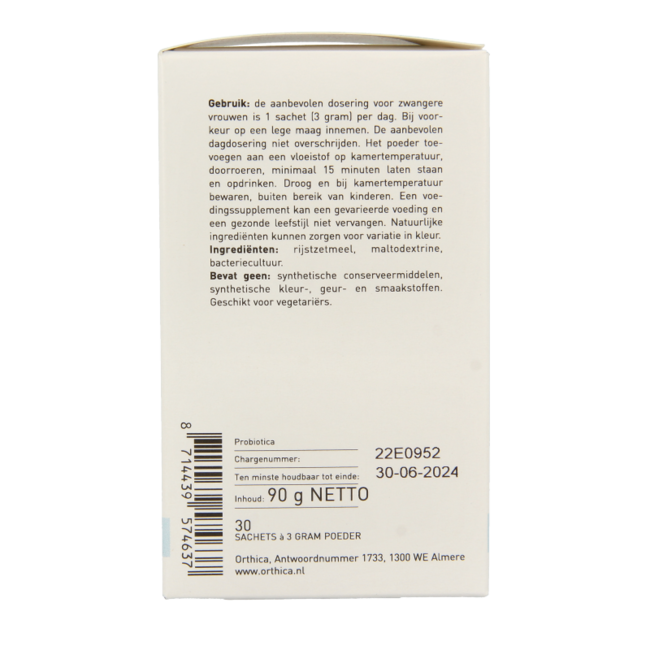 Orthica Orthiflor Zwanger 30 sobres