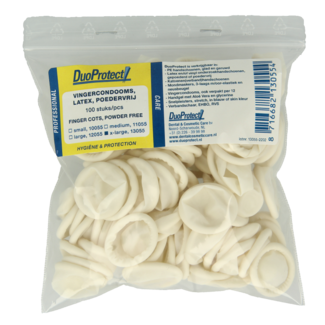 Duoprotect Duoprotect Vingercondoom maat XL 100 Stuks