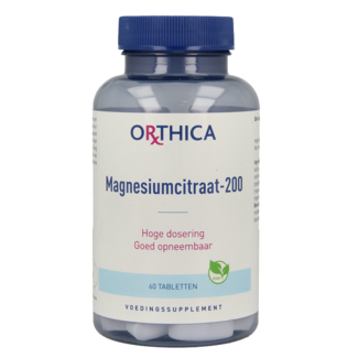 Orthica Orthica Magnesium citraat 200 60 Compresse