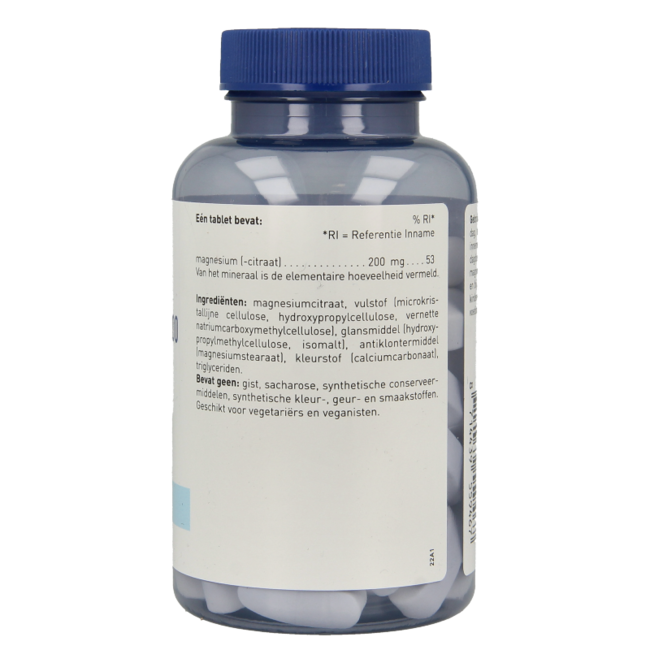 Orthica Citrate de magnésium 200 60 comprimés