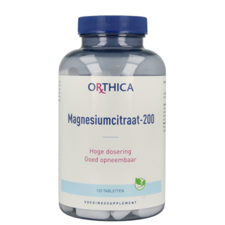 Orthica Citrato de magnesio 200 120 comprimidos