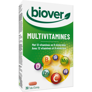 Biover Multivitamines 30 Comprimés