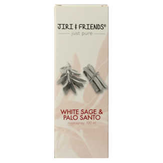 Jiri & Friends Spray de aromaterapia palo santo salvia blanca 100 mililitros