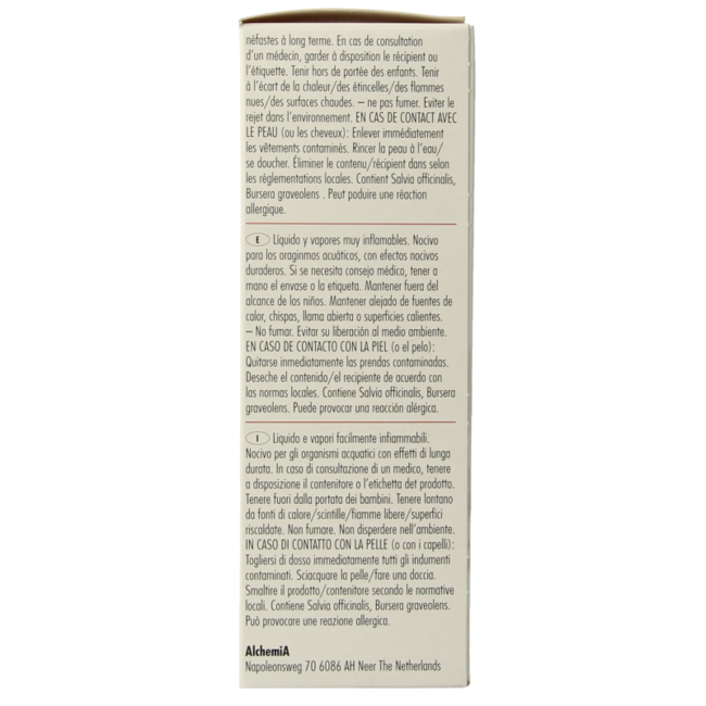 Spray d'aromathérapie palo santo et sauge blanche 100 ml