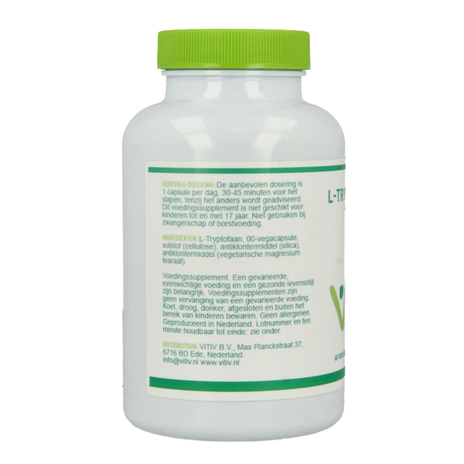 Vitiv L-Tryptophane 60 gélules végétales