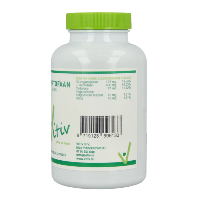 Vitiv L-Triptófano 60 cápsulas vegetales