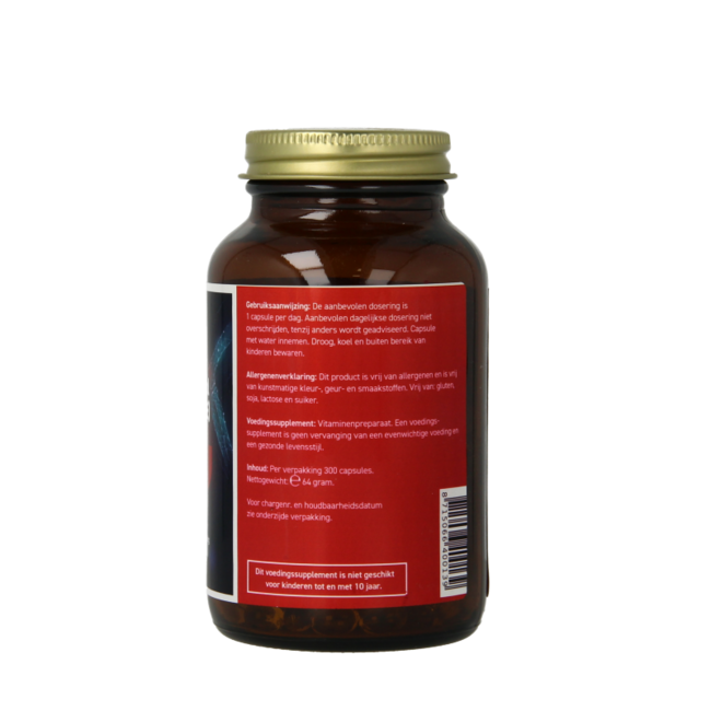 Vitamine D3 Entièrement Naturelle 25mcg 300 Capsules