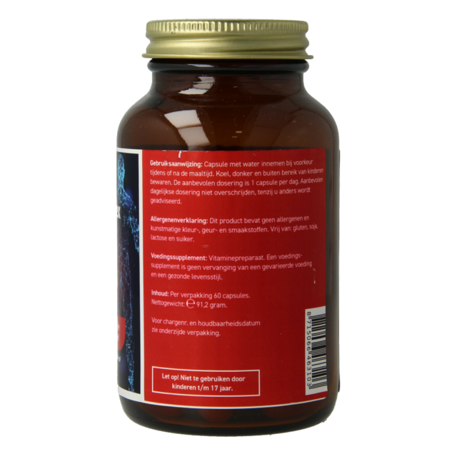 Natürlicher Vitamin B50 Komplex 60 Kapseln