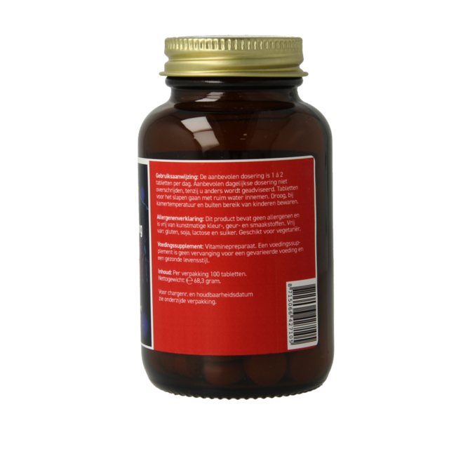 All Natural Stoelgang 100 Comprimidos