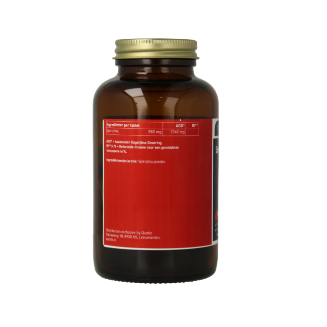 All Natural Spirulina 580mg 200 comprimidos