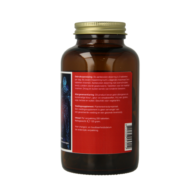 Naturalna Spirulina 580mg 200 Tabletek