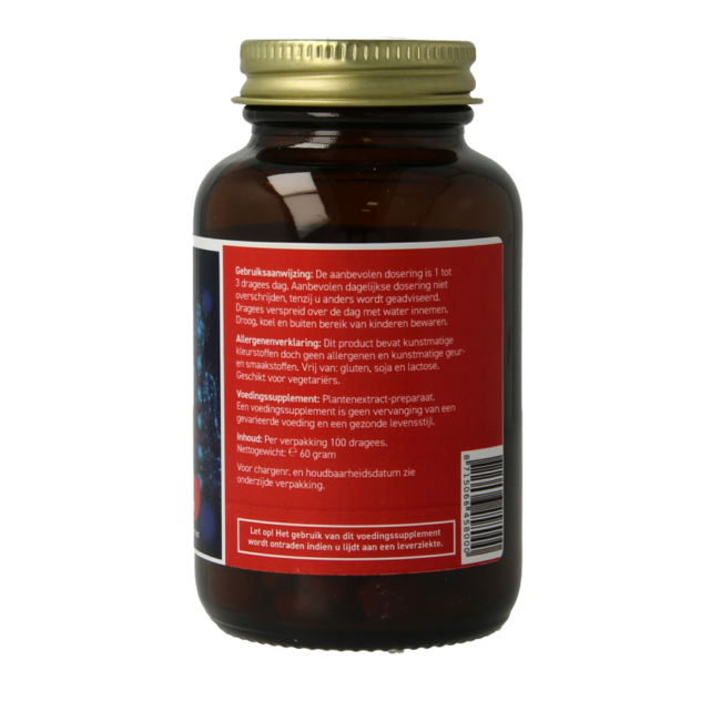 All Natural Red Valerian 100 Dragees