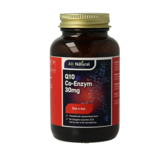 All Natural All Natural Q10 Co-Enzyme 30mg 60 Capsules
