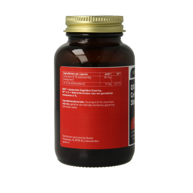 All Natural Q10 Coenzym 30 mg 60 Kapseln