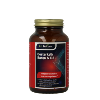 All Natural Naturalny Wapń z Ostryg (Oesterkalk) 90 Tabletek