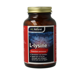 All Natural L-Lisina Natural 2000 mg 100 comprimidos