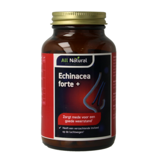 All Natural Echinacea forte plus garra de gato 120 cápsulas vegetarianas
