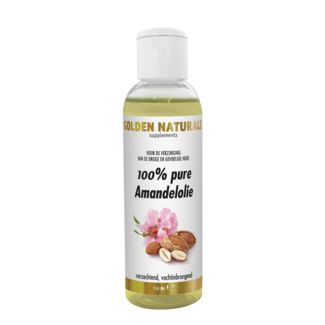 Golden Naturals Mandelöl 100% rein 150 Milliliter