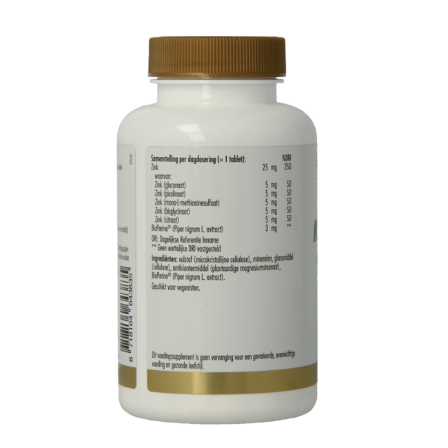Golden Naturals Zinco Multiplo 25mg 90 Compresse