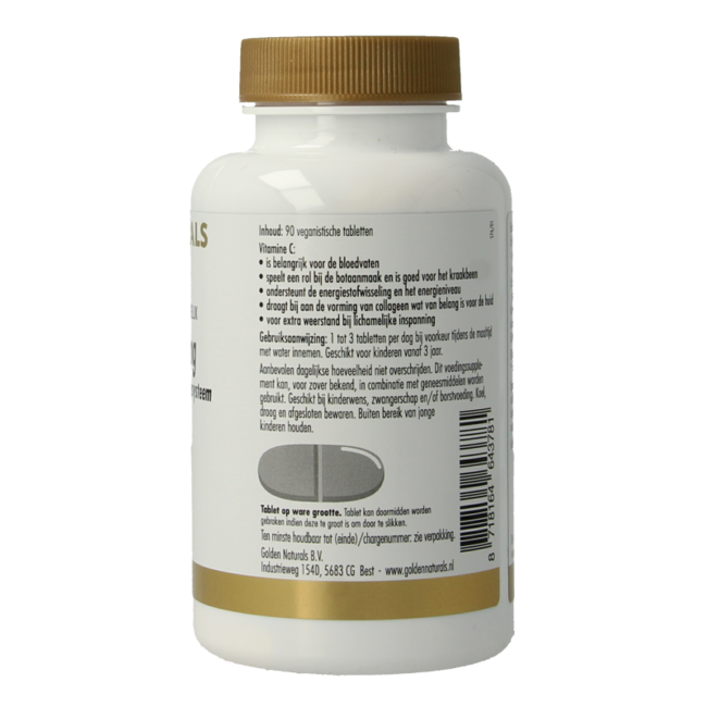Golden Naturals Ester C 1000mg 90 comprimidos