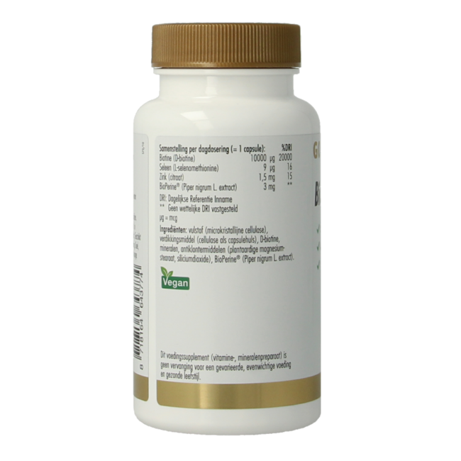 Biotina 10.000mcg 90 Cápsulas