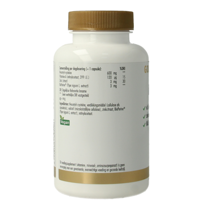 NAC 600mg 90 Capsules