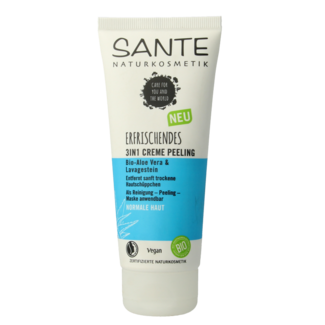 Sante Sante 3-en-1 Crema exfoliante refresh 100 mililitros