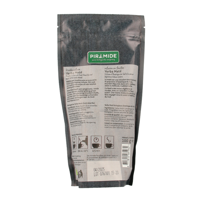 Yerba mate bio 100 gramos