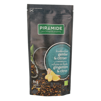 Piramide Piramide Jengibre limón bio 80 gramos