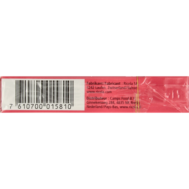 Boîte de Cranberry sans sucre 50 Grammes